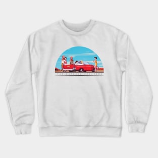 The Outback Escapade - Black Text Crewneck Sweatshirt